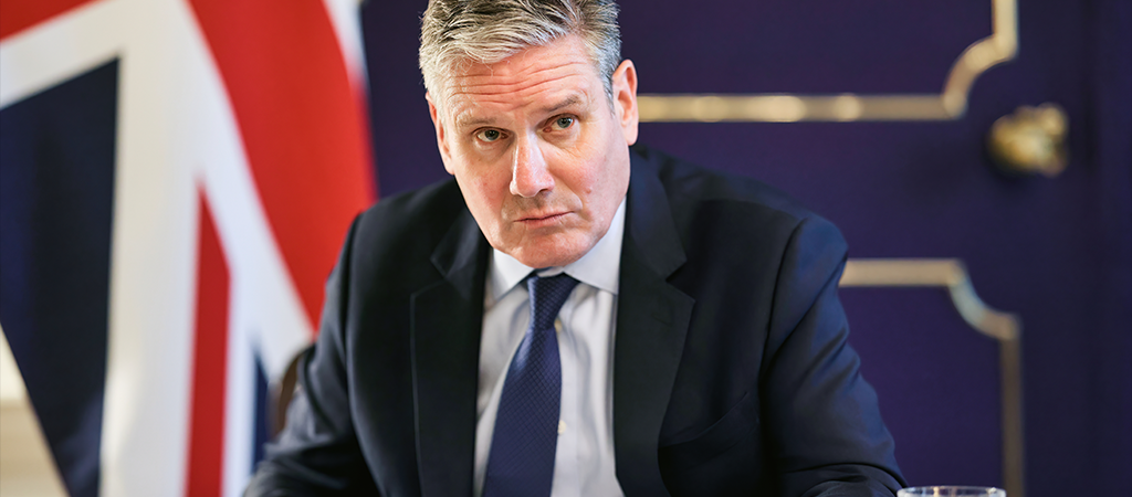 Starmer in Downing Street