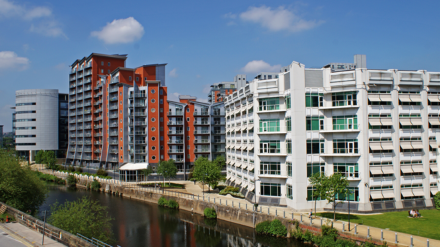 Apartment blocks